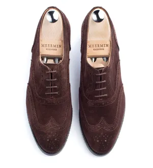 201301 - DARK BROWN SUEDE - E