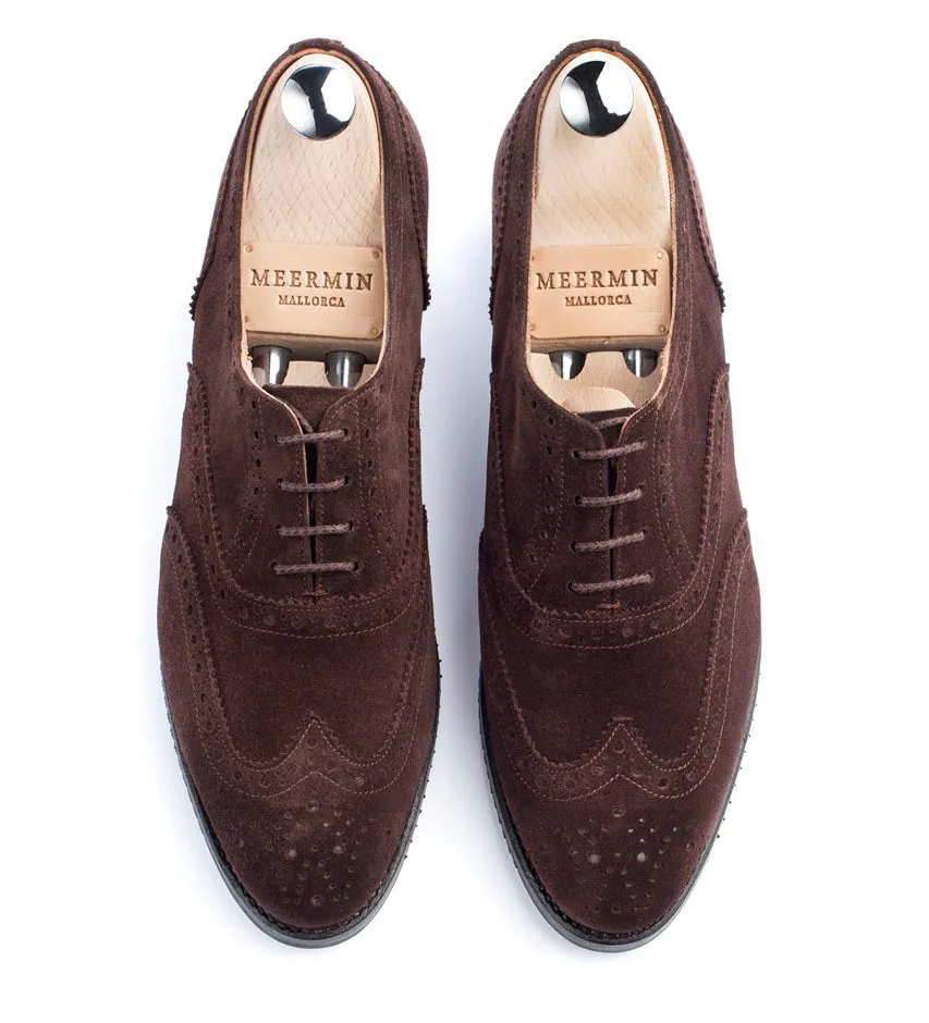 201301 - DARK BROWN SUEDE - E