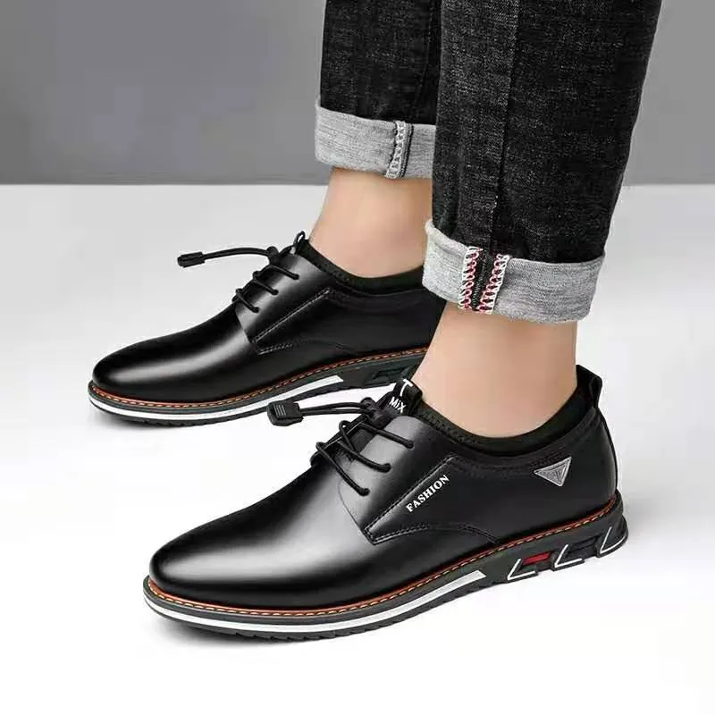 2021British Casual Single Shoes Leather Shoes Formal Shoes New Men