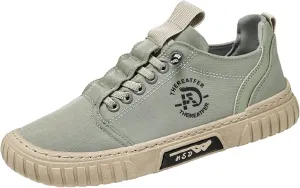 2023 Fashion Sneakers for Men Running Shoes Breathable Lightweight Comfortable Fashion Non Slip Walking Shoes Retro Sneakers Soft Sole Comfort Lace Up Men's Shoes Outdoor