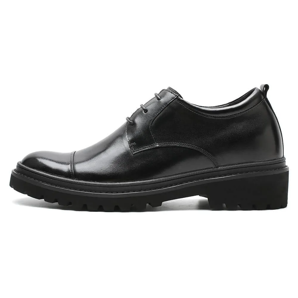 9 CM / 3.54 Inches CMR CHAMARIPA Height Increasing Shoes High Heel Men Dress Shoes