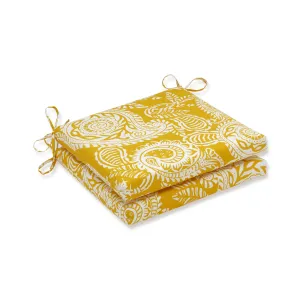 Addie Egg Yolk Squared Corners Seat Cushion 20X20X3 (Set Of 2)