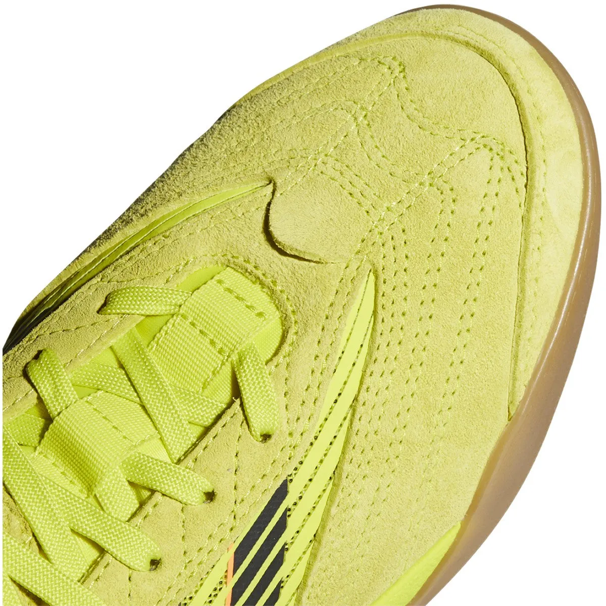 Adidas Copa Nationale Skate Shoes - Acid Yellow/Core Black/Gum