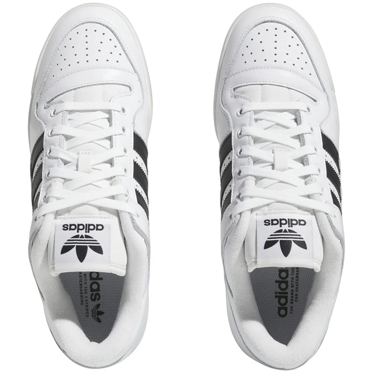 Adidas Forum 84 Low ADV Skateboard Shoe - White/Black/White