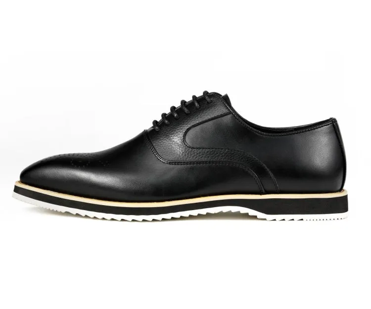 Amali Gideon Elegance Oxford Shoes Men’s Black Vegan