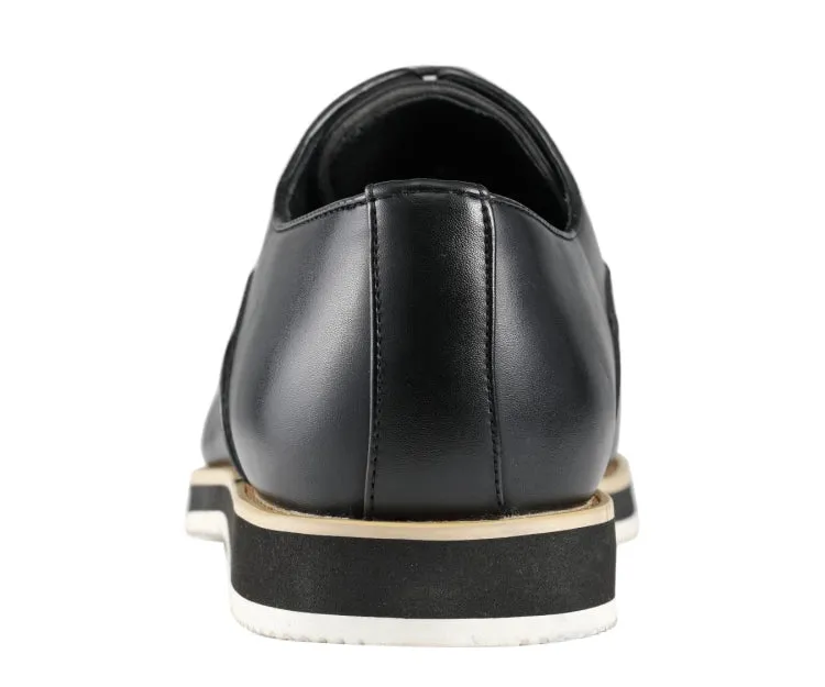 Amali Gideon Elegance Oxford Shoes Men’s Black Vegan