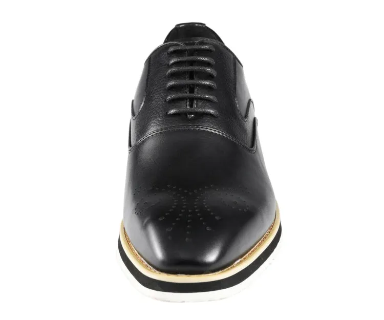 Amali Gideon Elegance Oxford Shoes Men’s Black Vegan