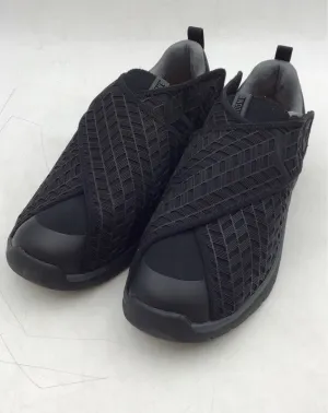 Anodyne Men's 84 Black Slip-On Sport Double Depth Stretch Shoes - Size 11.5W