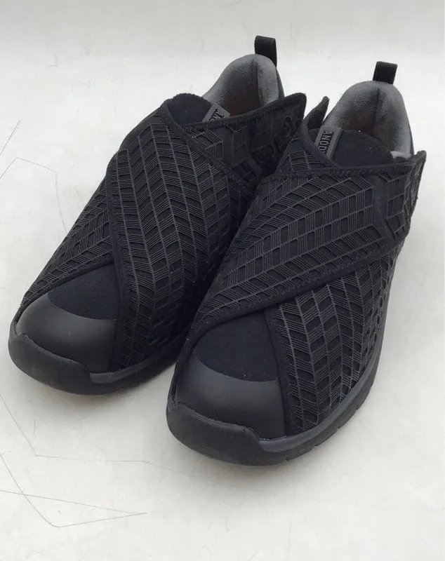 Anodyne Men's 84 Black Slip-On Sport Double Depth Stretch Shoes - Size 11.5W