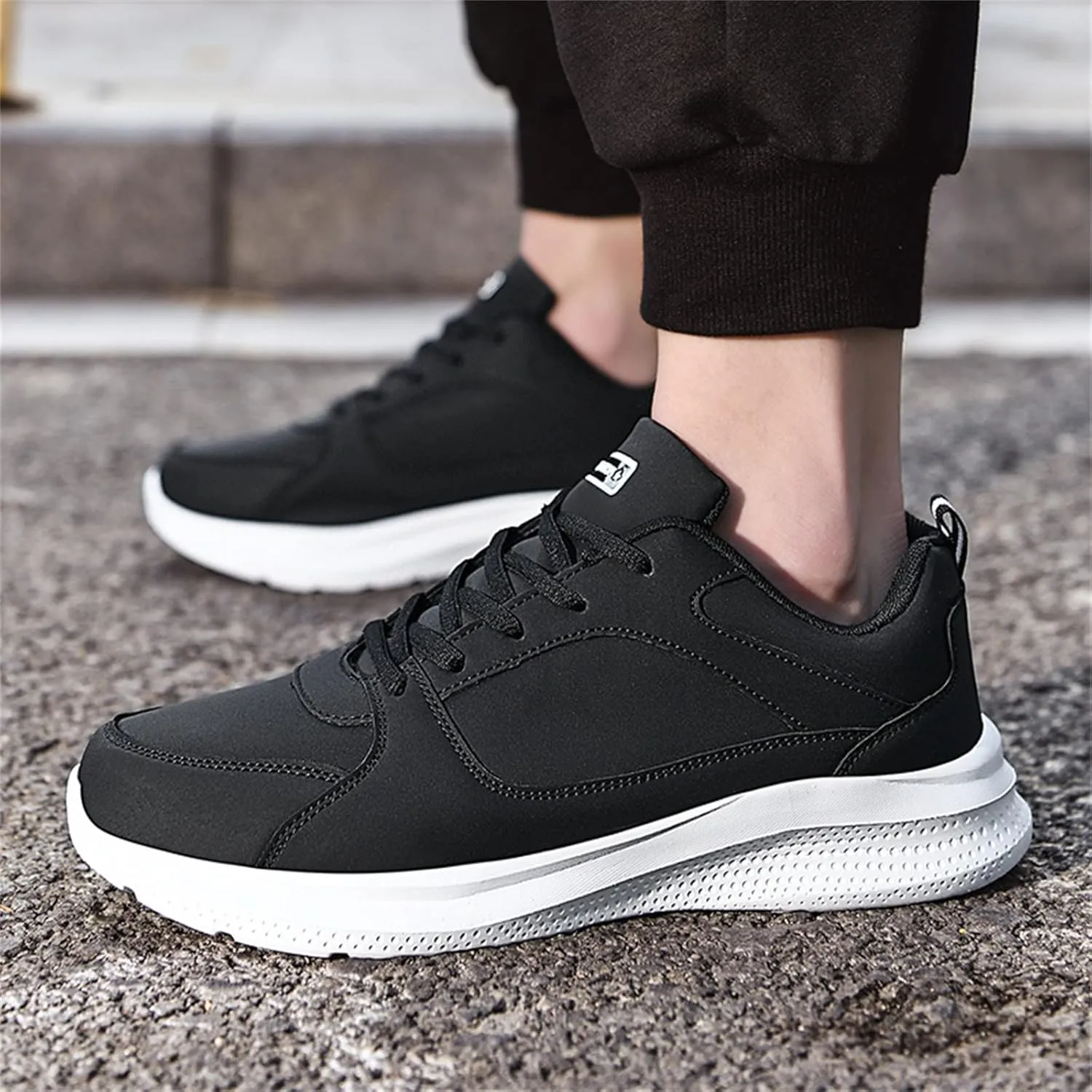 Arch Support Walking Shoes for Men Lightweight Sport Gym Jogging Walking Sneaker Arch Support Plantar Fasciitis