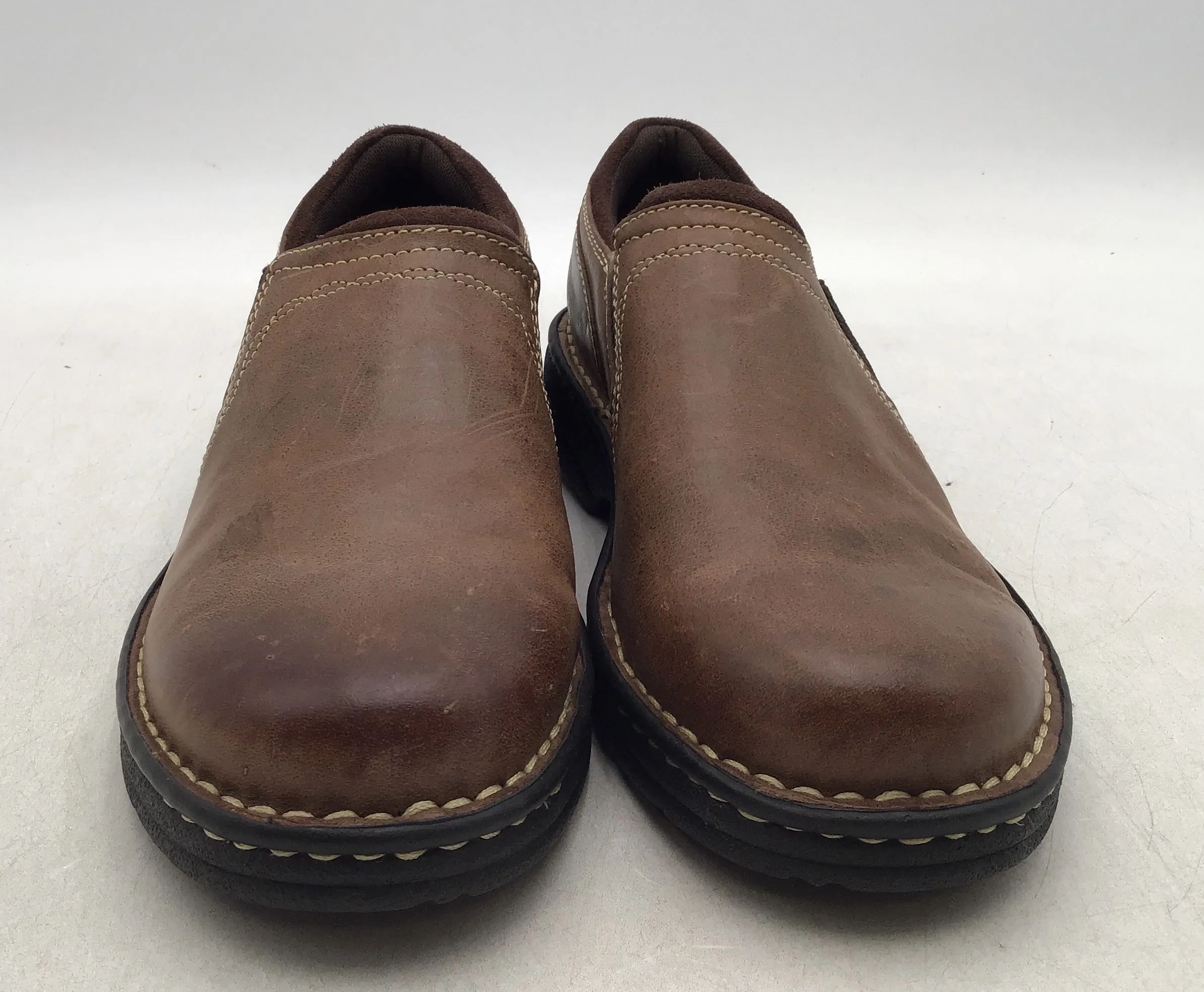 Ariat Women's Loden 10005724 Brown Leather Casual Loafer Shoes - Size 8.5B