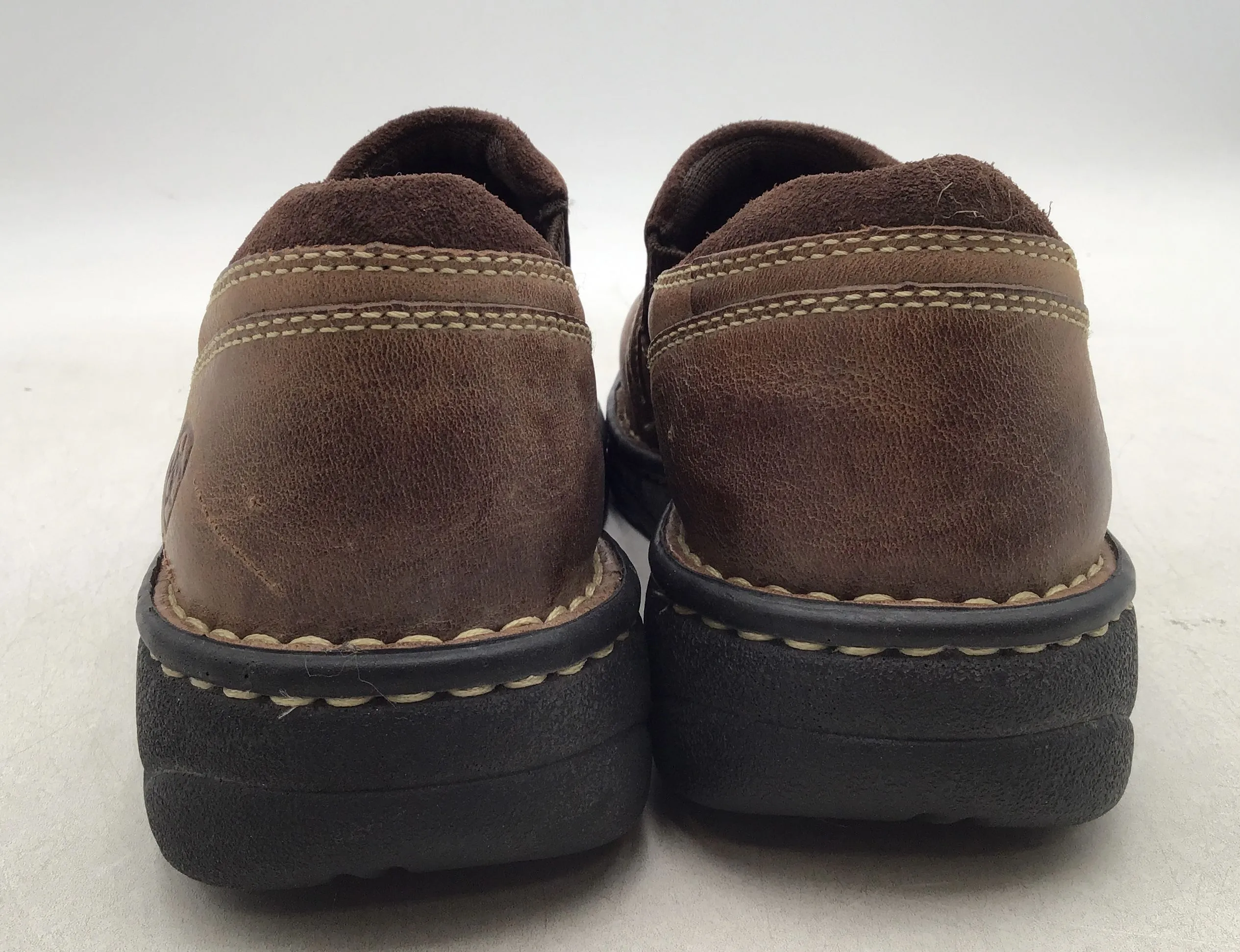 Ariat Women's Loden 10005724 Brown Leather Casual Loafer Shoes - Size 8.5B