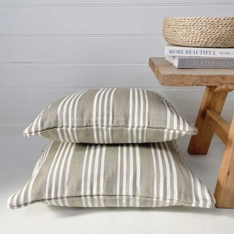 Armani Outdoor Cushion Cover 50cm in platinum