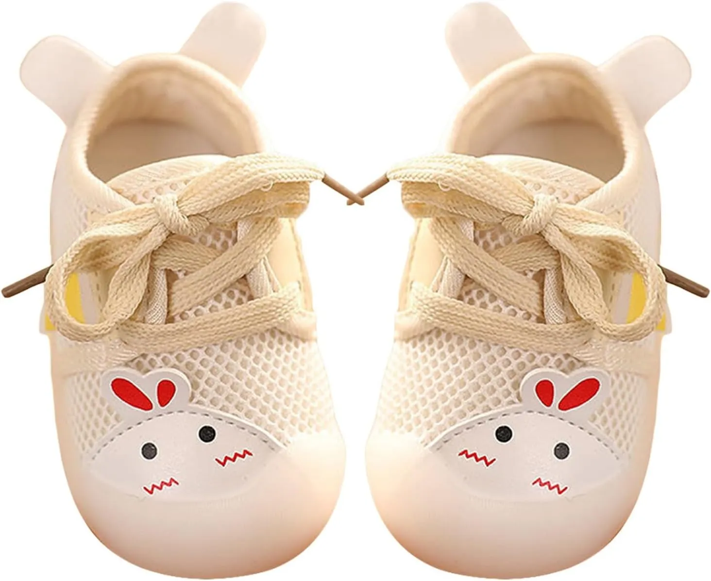 Baby Sneakers Boys Girls Mesh Rabbit Pattern Running Shoes Breathable Non-Slip Infant Outdoor First Walking Shoes