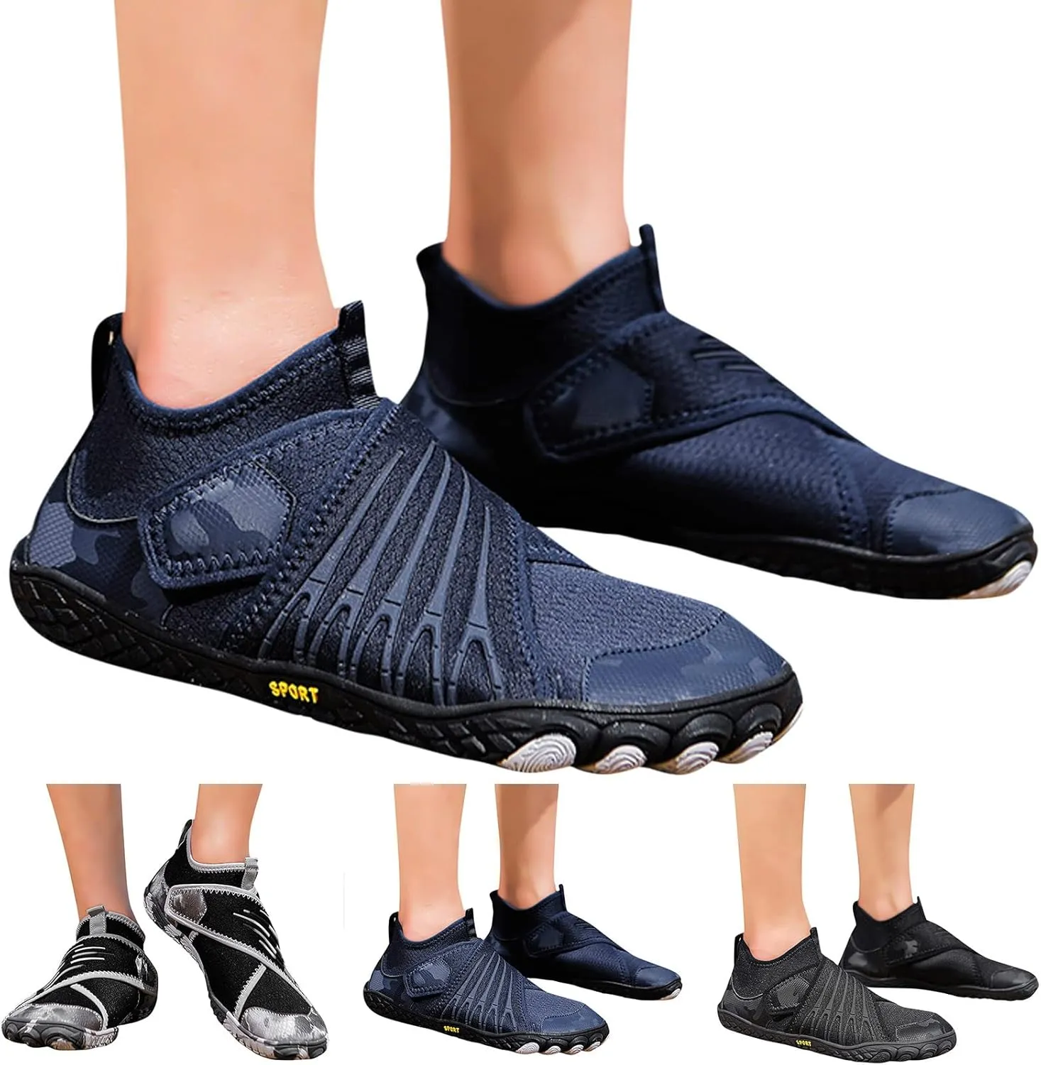 Barefoot Aqua Shoes Quick Dry Water Shoes for Women Men Beach Swim Pool Surf Yoga Hiking Kayaking Lightweight Breathable Non Slip