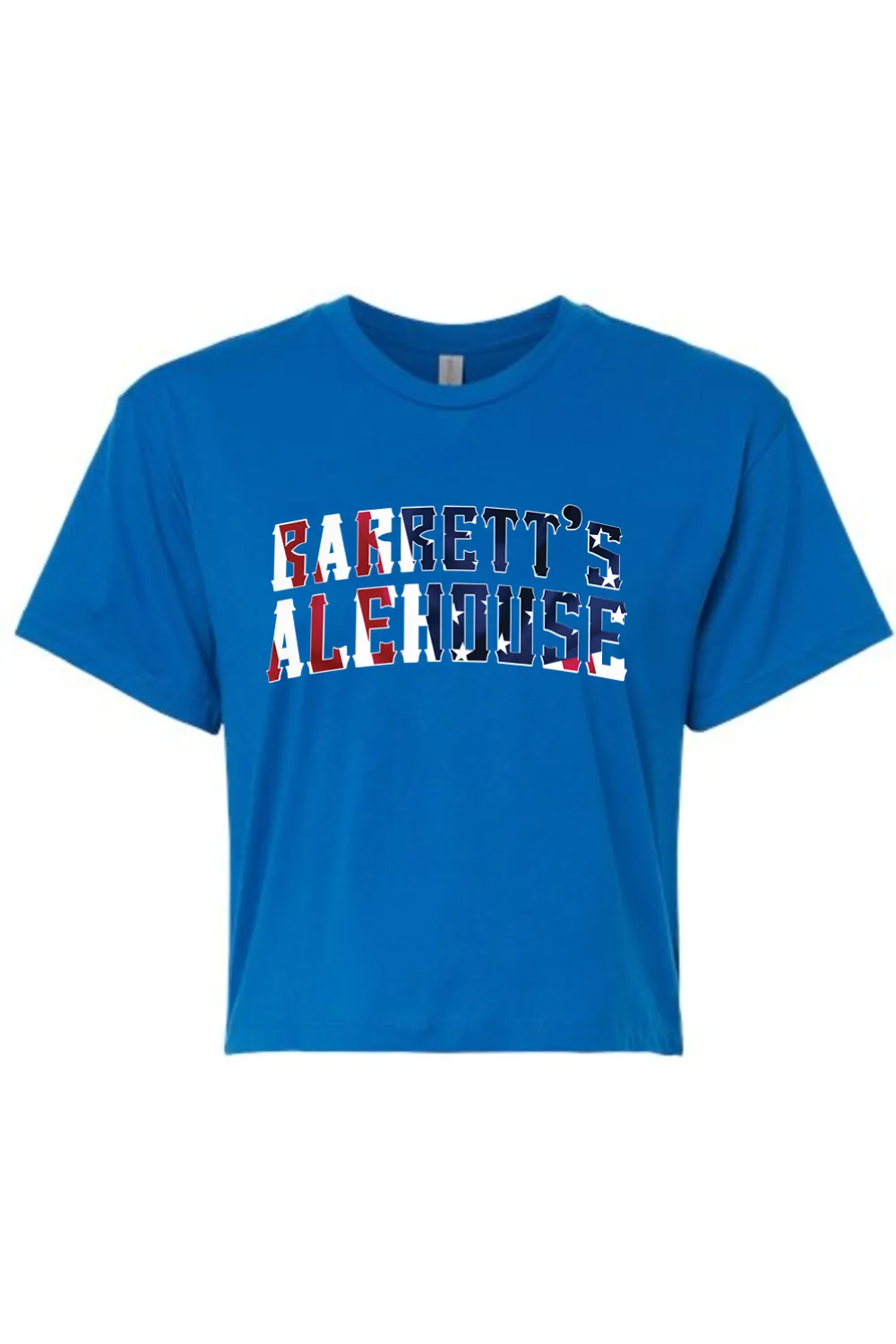 Barrett's Alehouse Flag Women's Crop Top
