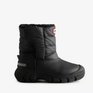 Big Kids Insulated Intrepid Snow Boot (Black)