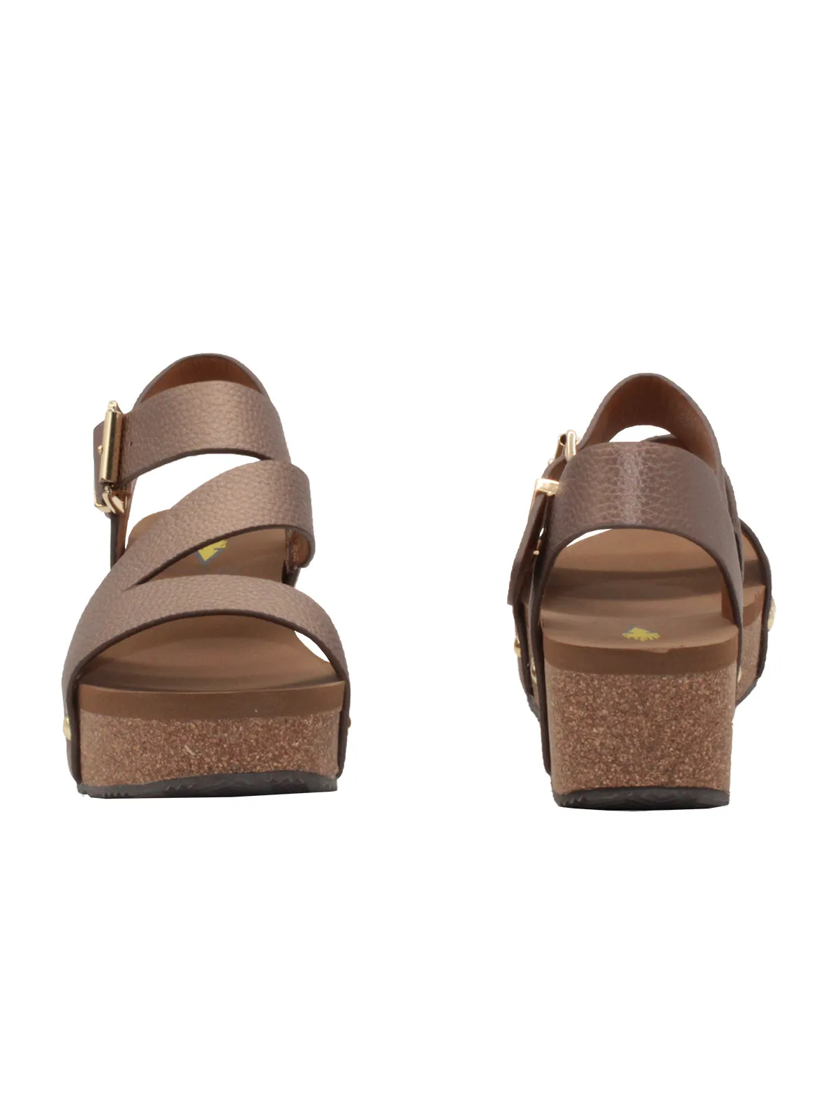 Biloxi Strap Wedge • Bronze