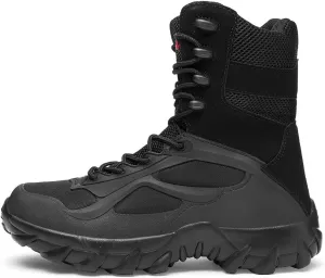 Bitiger Military Tactical 7 Inch Boots Breathable Lightweight Mens Army Jungle Shoes Desert Ankle Army Footwear For Men