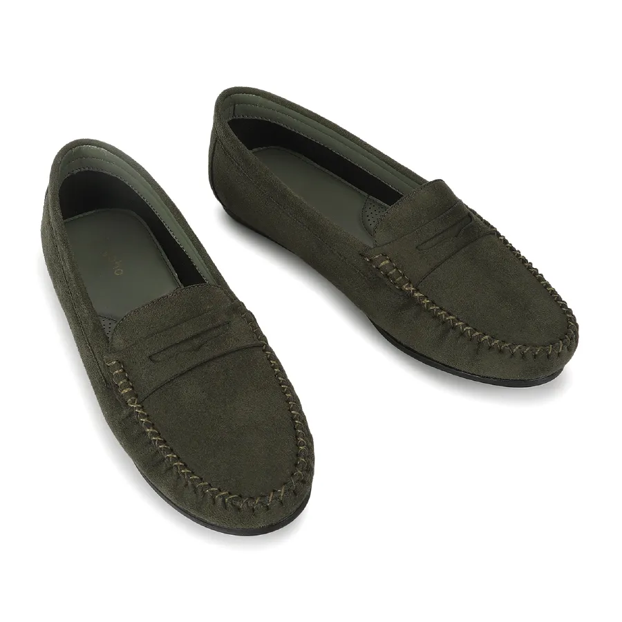 Bliss Casual Striped Suede