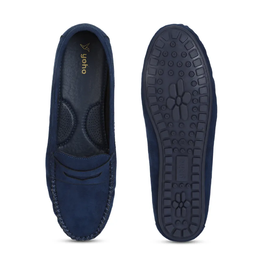 Bliss Casual Striped Suede