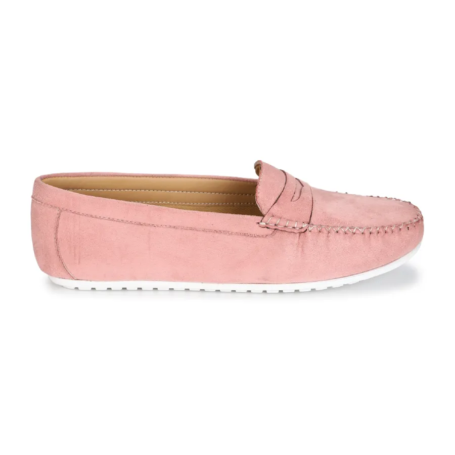 Bliss Casual Striped Suede