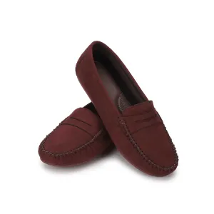Bliss Casual Striped Suede