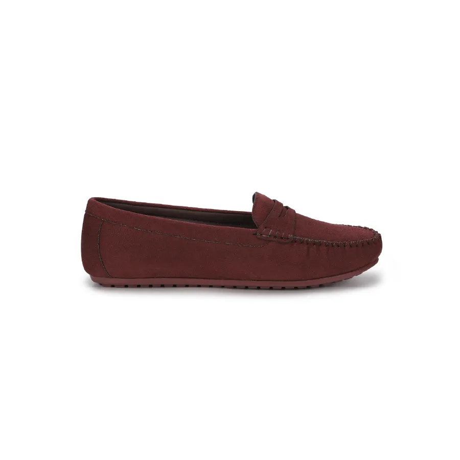 Bliss Casual Striped Suede