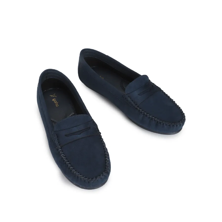 Bliss Casual Striped Suede