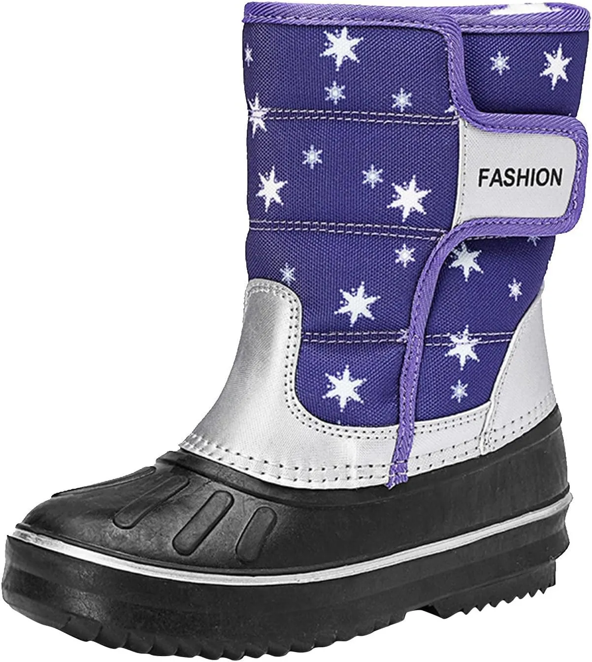 Boys & Girls Snow Boots Insulated Fr Lined Warm Anti-Slip Waterproof Winter Boot Snow Boots Outdoor Kids Shoes