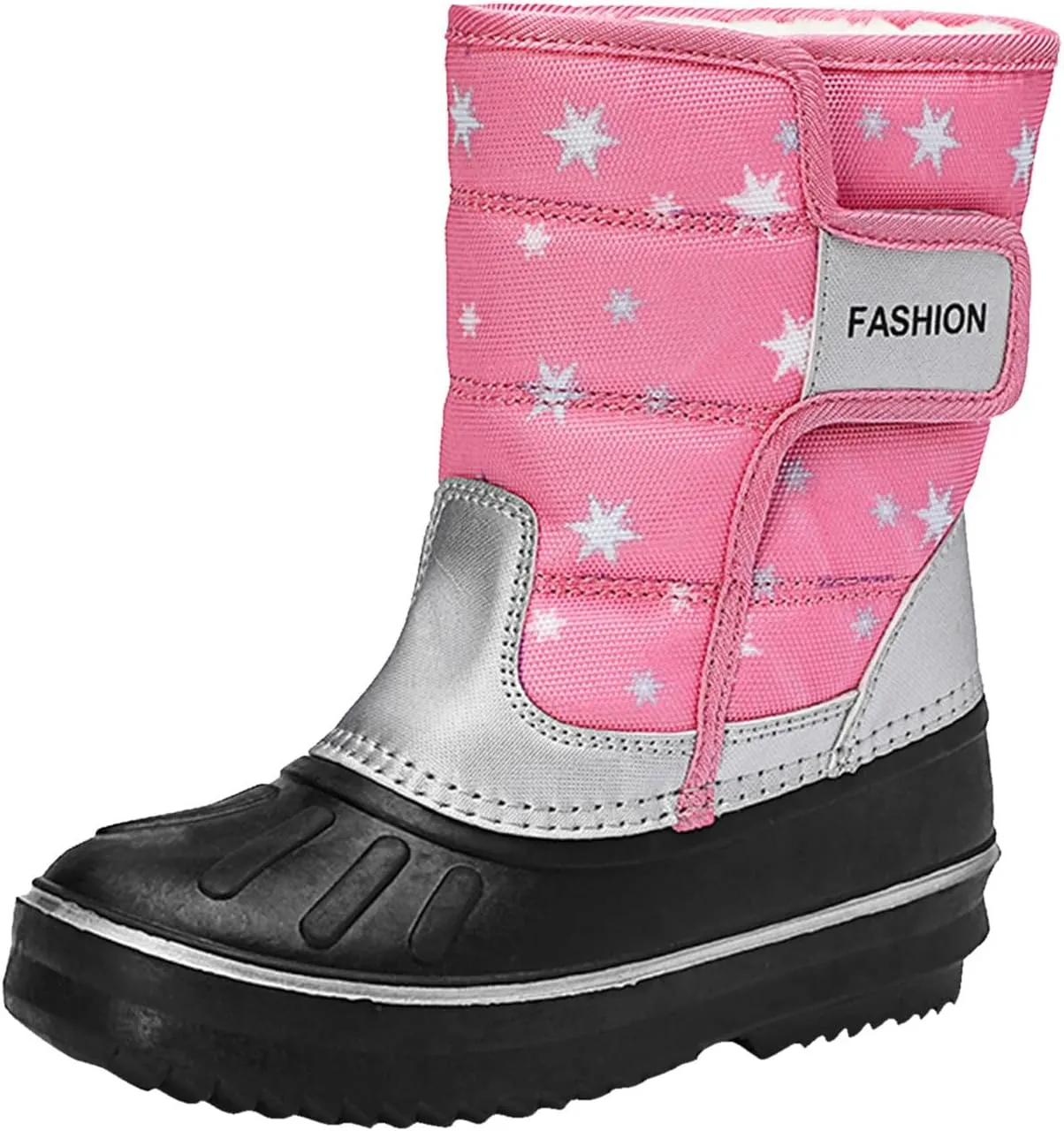 Boys & Girls Snow Boots Insulated Fr Lined Warm Anti-Slip Waterproof Winter Boot Snow Boots Outdoor Kids Shoes