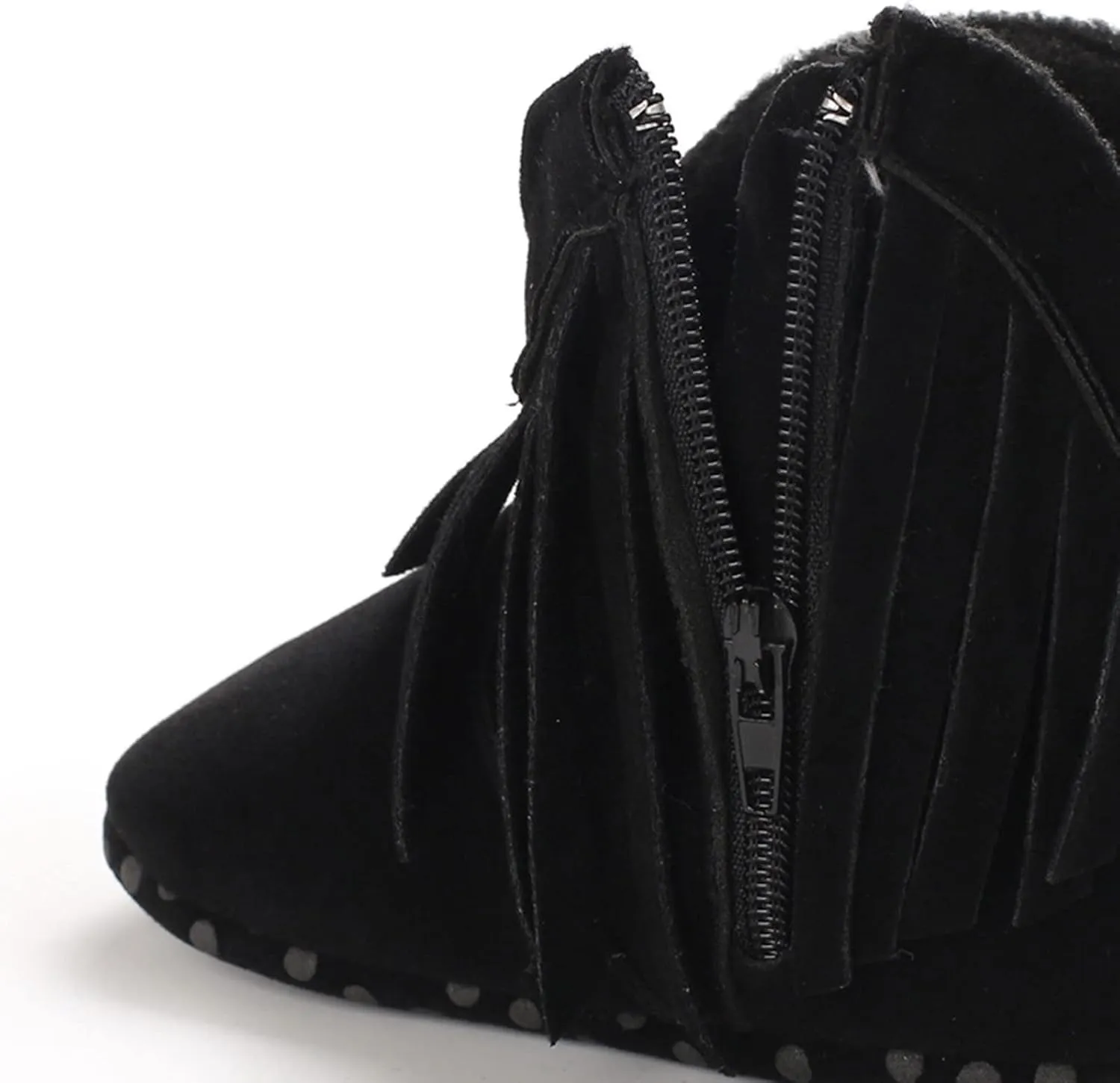 Boys Girls ?aterproof ?ombat Boots Lace Up Side Zipper Ankle Booties Flat Bottom Non Slip Outdoor Cowboy Boots