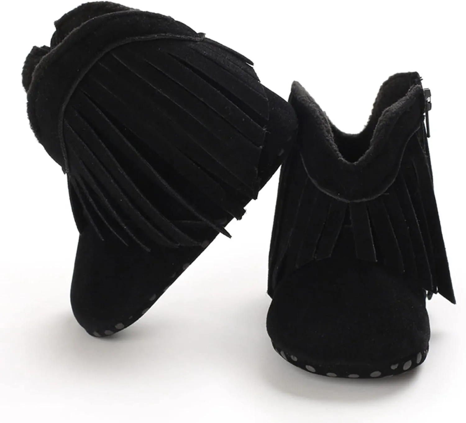 Boys Girls ?aterproof ?ombat Boots Lace Up Side Zipper Ankle Booties Flat Bottom Non Slip Outdoor Cowboy Boots