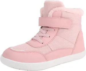 Boys Girls Barefoot Winter Boots With Wide Toe Box Slip Drop Sole Ankle Winter Snow Boots Little Boy Rain Boots Size 6