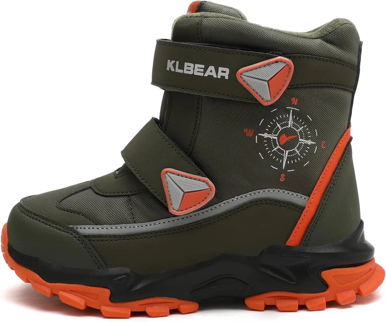 Boys Girls Snow Boots Winter Warm Waterproof Slip Resistant Cold Weather Outdoor Boots Kids Shoes