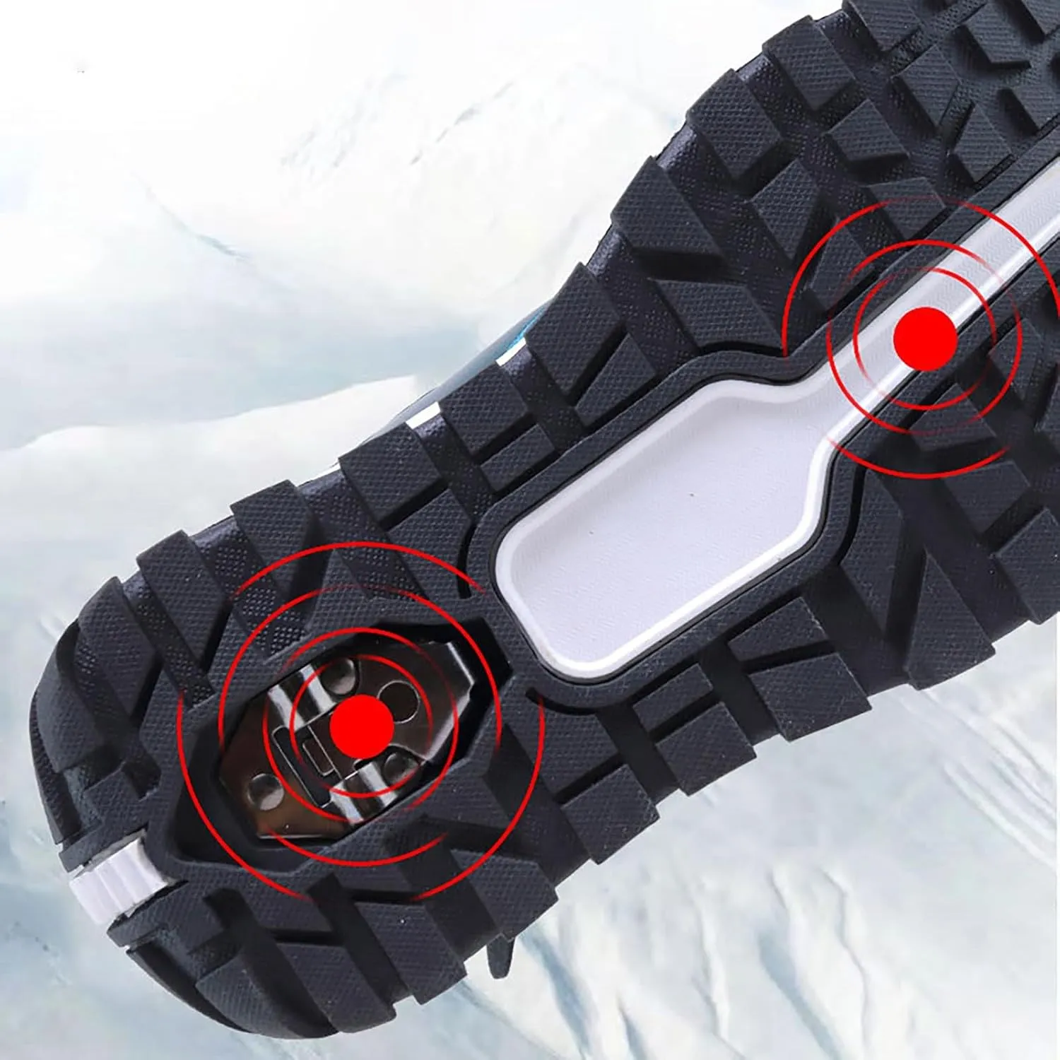 Boys Girls Toddler Snow Boots Resistant Outdoor Winter Mid Calf Boot Snow Boots Boy Kids Rubber Insulated Boots