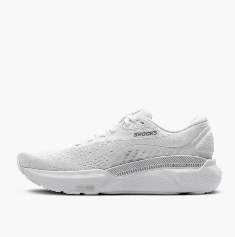 Brooks Women's Adrenaline GTS 24 Sneakers White/ Oyster/ Alloy