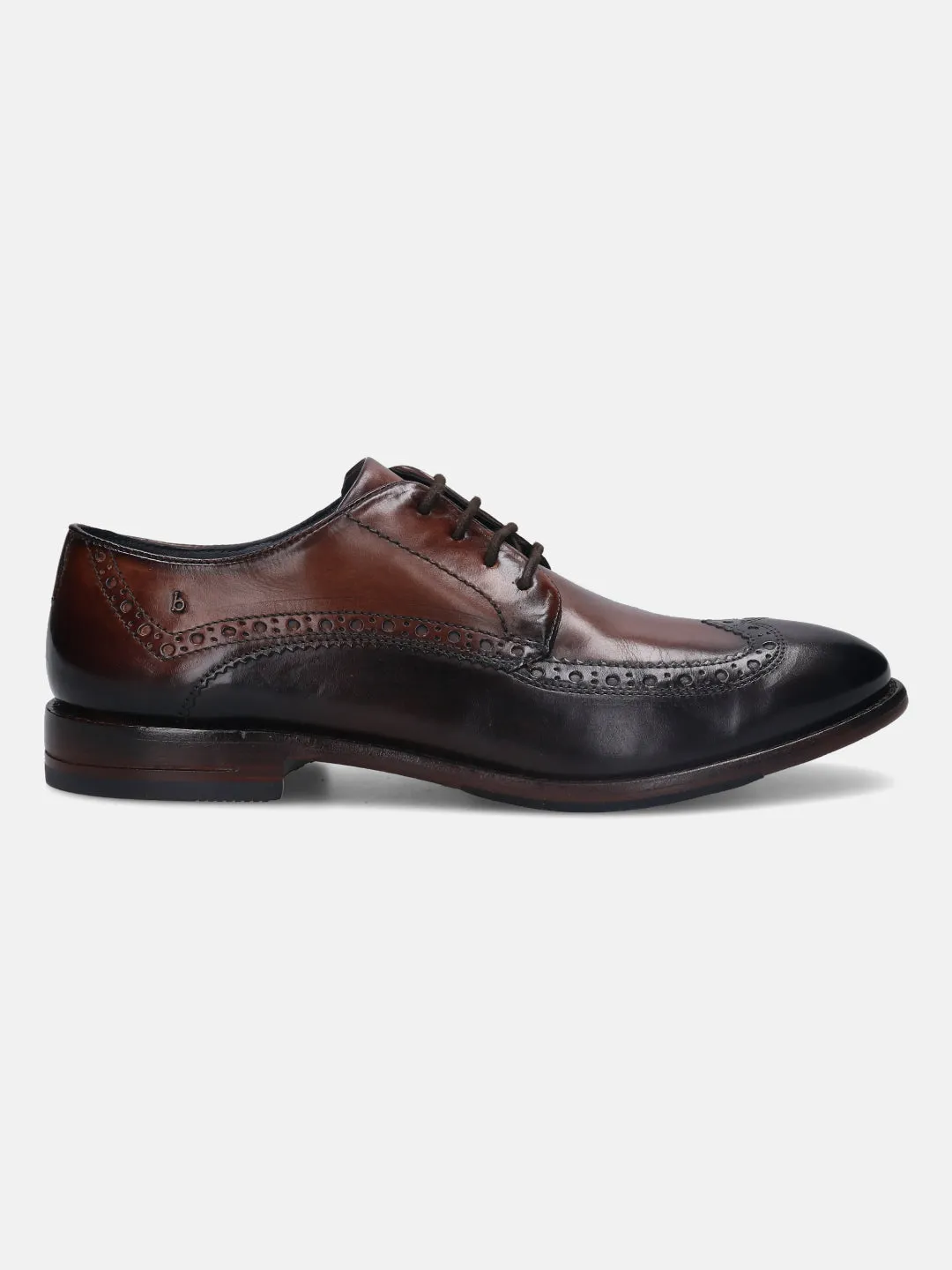 bugatti Brown And Taupe Brogue