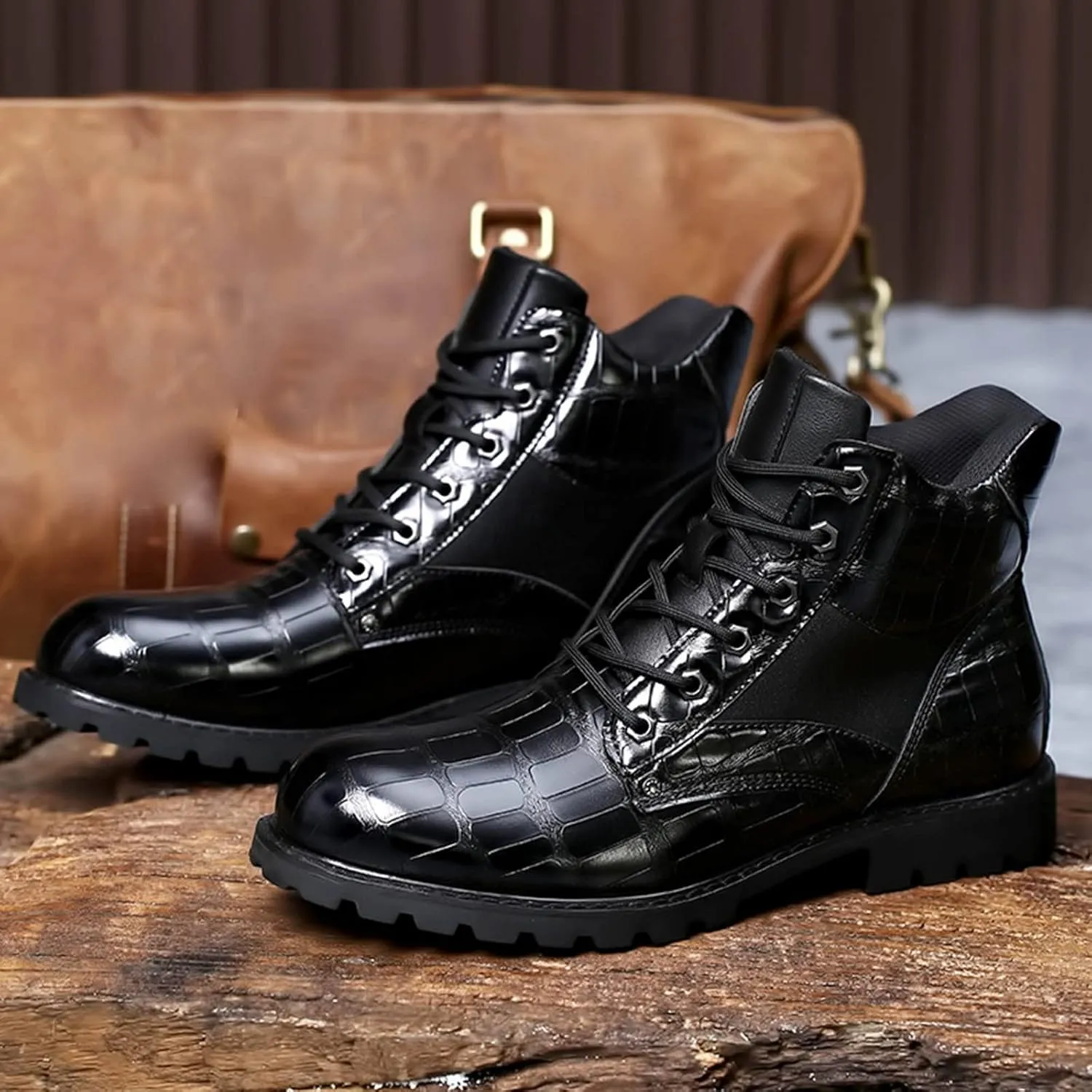Business Shoes Men Black Mens Shoes Classic Business Leather Shoes Fashion Retro Casual Comfortable Lace Up Leather Shoes Men Dress Shoes Black Leather