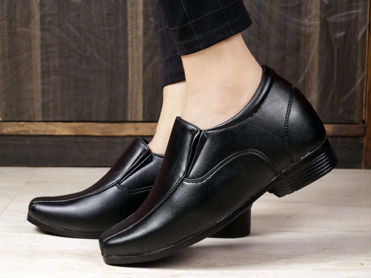 Bxxy's 3 Inch Hidden Height Increasing Elevator Slip-ons