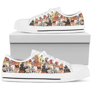 Cani e Gatti  Women's Low Top Sneakers