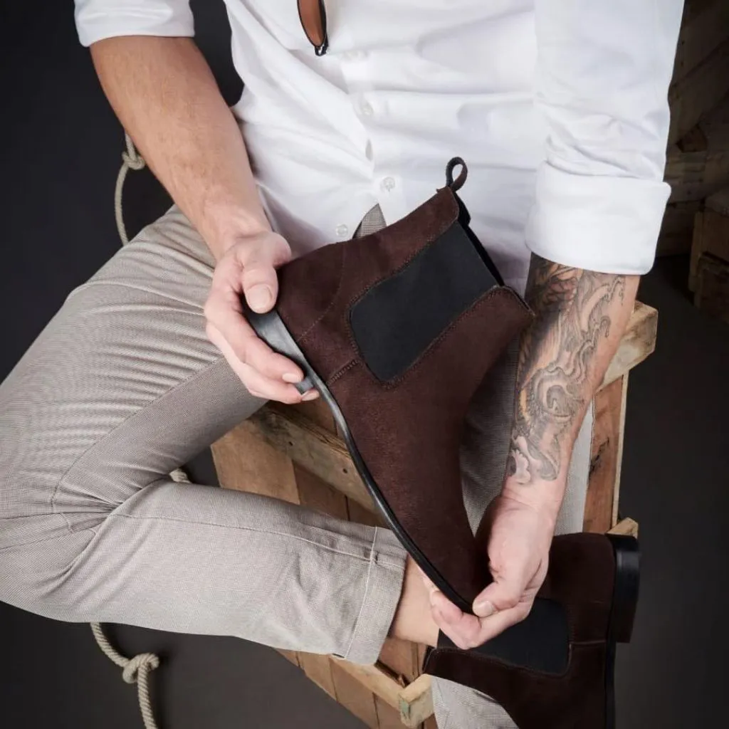 Casual Velvet Boots Shoes For Men