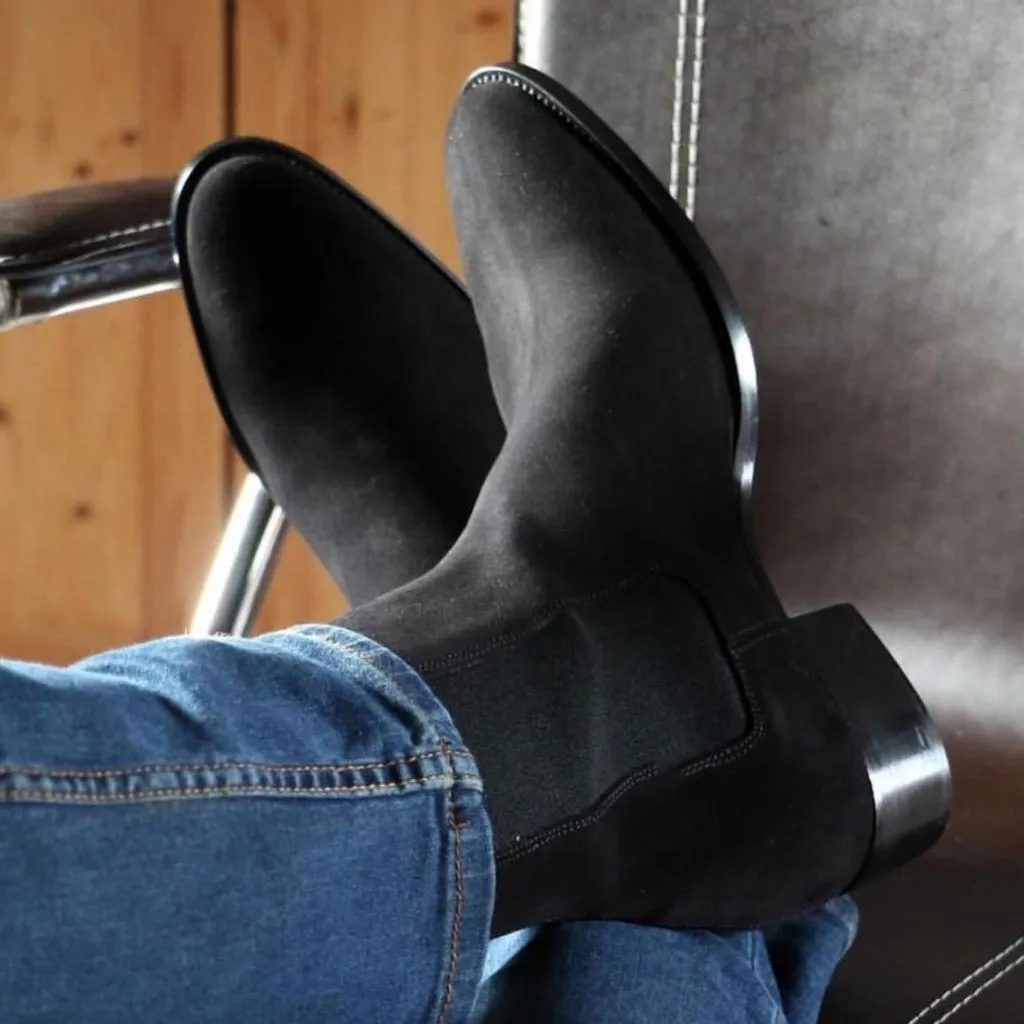 Casual Velvet Boots Shoes For Men