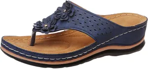 Cathalem Summer Sandals for Women 2024 Womens Walking Sandals with Arch Support Anti-Slip Comfortable Sandals