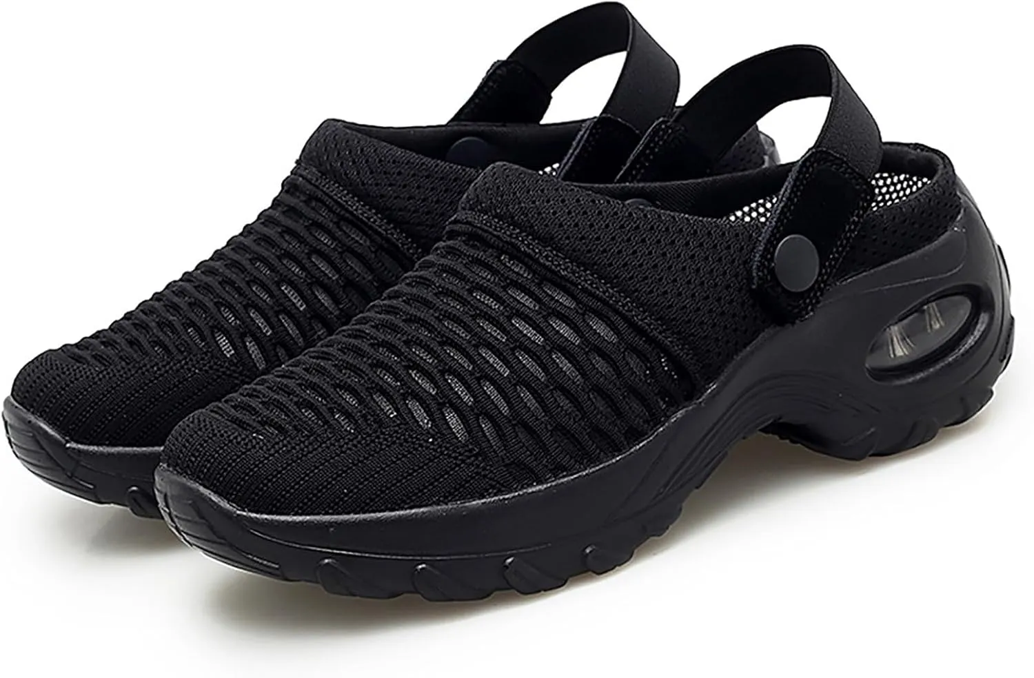 Cathalem Women's Woven Orthopedic Breathable Soft Shoes Walking Slip on Diabetic Foam Shoes Hands Free Slip in Sneakers