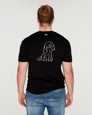 Cavalier King Charles Dad Illustration: T-Shirt
