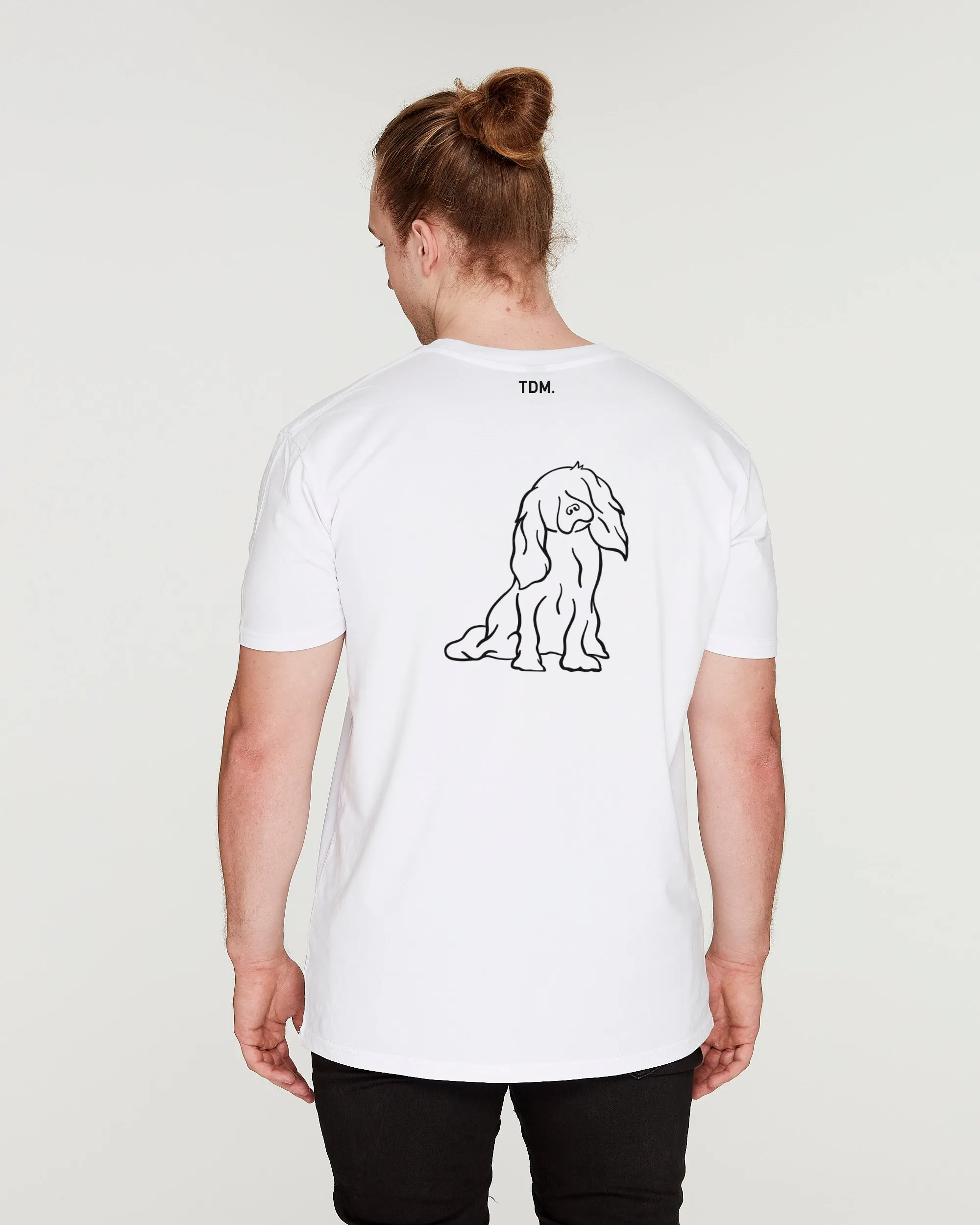 Cavalier King Charles Dad Illustration: T-Shirt