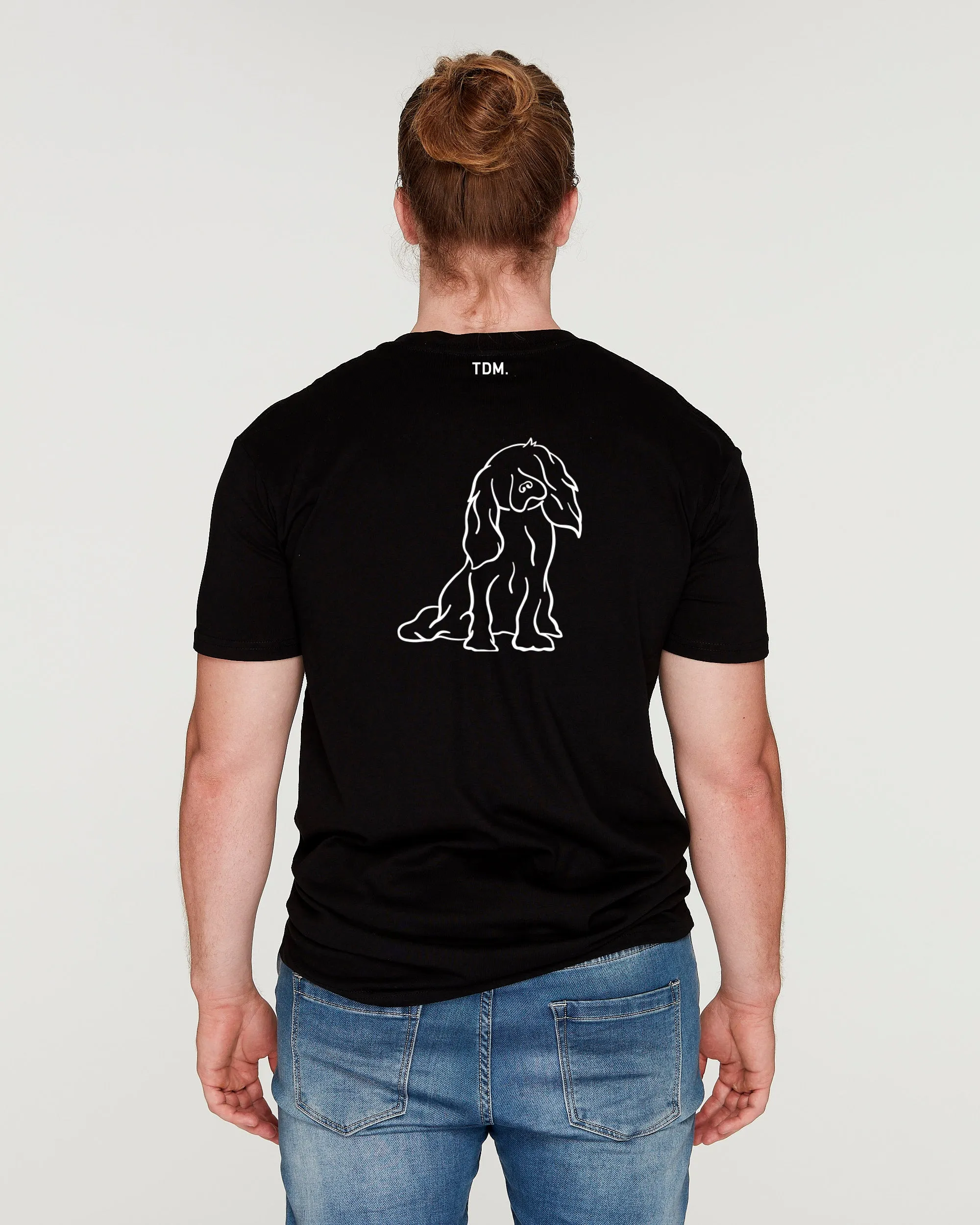 Cavalier King Charles Dad Illustration: T-Shirt