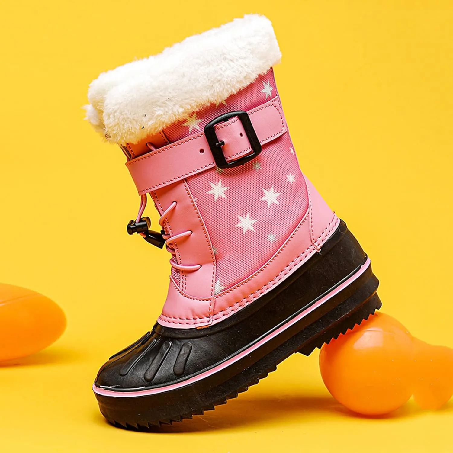 Children Shoes Snow Boots Girls Boys OutdoorBoots Warm Boots With Cotton Snow Boots Big Kids Winter Boot Toddler Girl