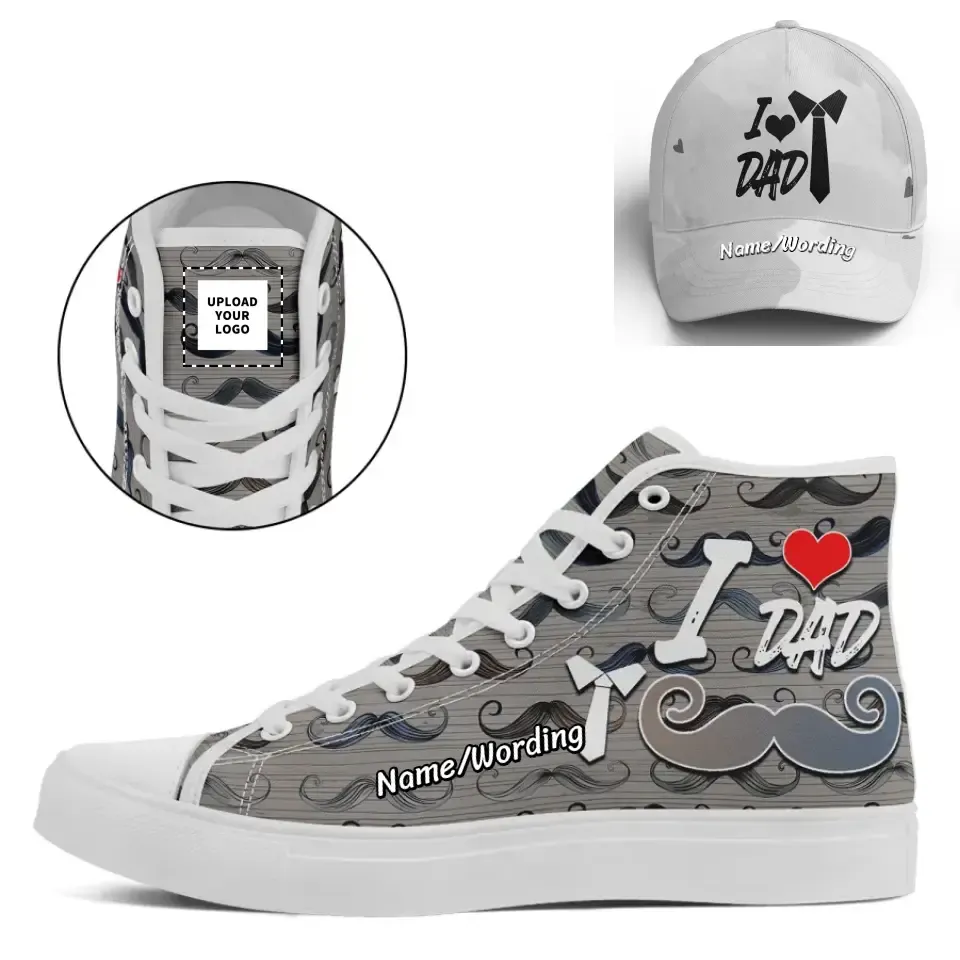 Client Gifts,Personalized Combo Offer for Father's Day, Custom Breathable Shoes and Perfect Gift for Dad/Father